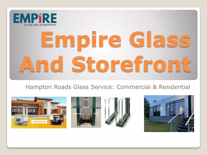empire glass and storefront