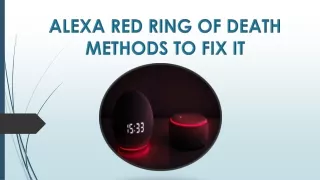 Troubleshooting Steps to Fix Alexa Red Ring of Death