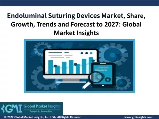 endoluminal suturing devices market share growth
