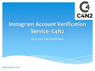 Instagram Account Verification Service- C4N2