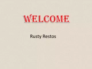 welcome