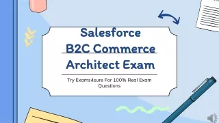 B2C Commerce Architect Practice Questions