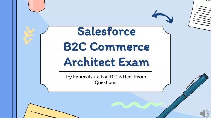 salesforce b2c commerce architect exam
