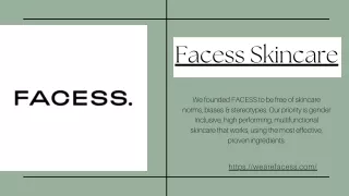 facess skincare
