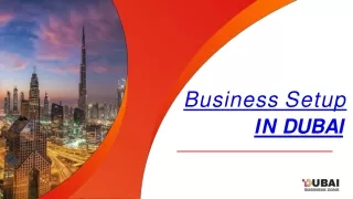Business Setup In Dubai | Dubai Business Zone