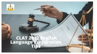 CLAT 2022 English Language Preparation Tips
