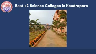 Best  2 Science Colleges in Kendrapara