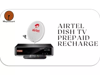 airtel dish tv prepaid recharge