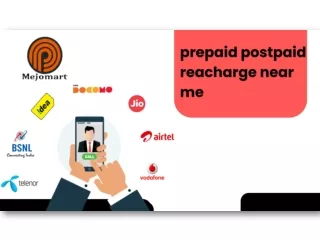 prepaid postpaid reacharge near me