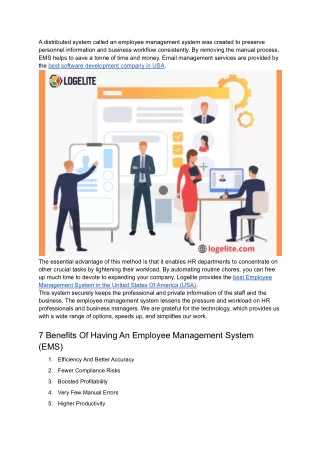 Employee Management System services Provider In USA