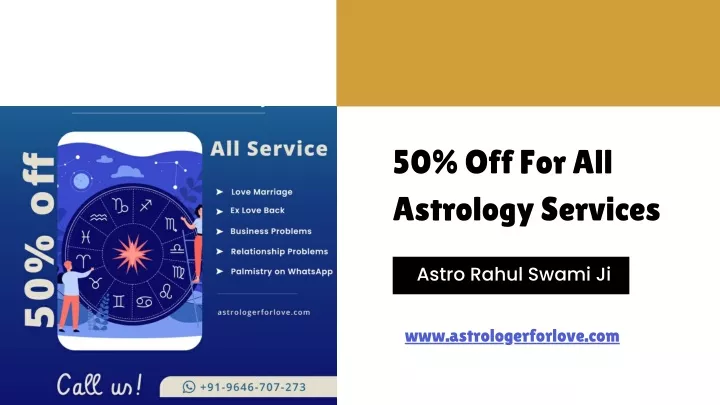 50 off for all astrology services