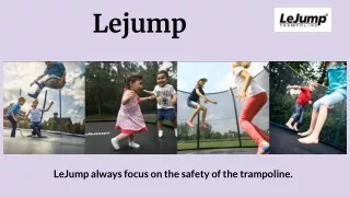Trampoline for Kids _ lejump