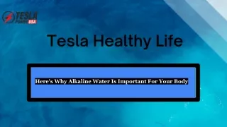 Here's Why Alkaline Water Is Important For Your Body