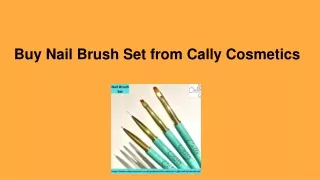 Nail Brush Set Available at Cally Cosmetics