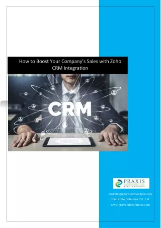 how to boost your company s sales with zoho