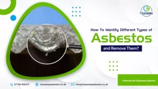 How To Identify Different Types of Asbestos and Remove Them