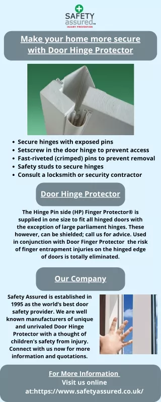 make your home more secure with door hinge