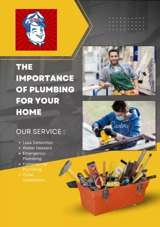 THE IMPORTANCE OF PLUMBING FOR YOUR HOME