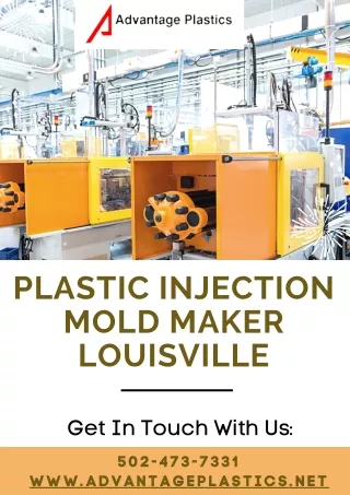 Plastic Injection Mold Maker Louisville |  Advantage Plastics