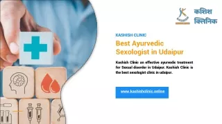 Ayurvedic Sexologist in Udaipur | Kashish Clinic