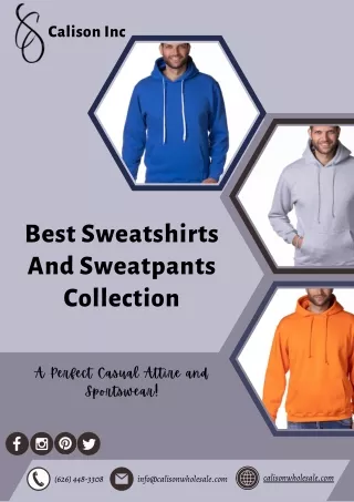 Unisex Sweatshirts and Sweatpants Collection - Perfect Attire of the Season