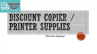 Get the Genuine Inkjet  Printer Cartridges in North Carolina & Virginia.