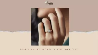 The Best Diamond Store In NYC With A Collection Like Never Before