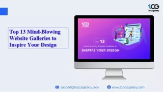 top 13 mind blowing website galleries to inspire