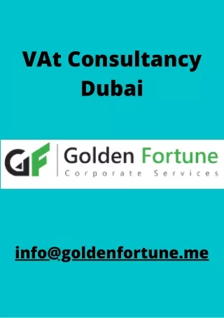 VAT Consultancy Dubai