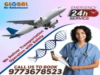 Use Professional Medical Team with Global Air Ambulance Service in Darbhanga