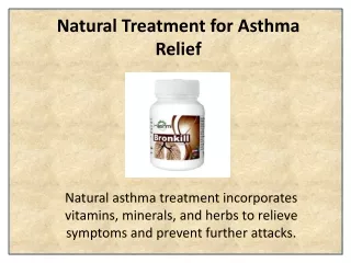 natural treatment for asthma relief