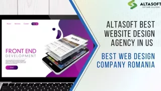 Altasoft Best Website Design Agency In US  Best Web Design Company Romania