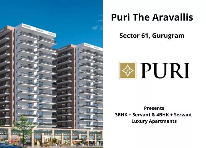 puri the aravallis sector 61 gurugram