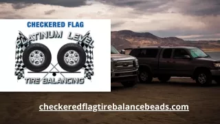 Tire balancing beads| Checkered Flag Tire Balance Beads
