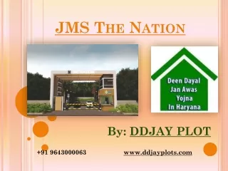 JMS THE Nation Sector 95, Gurgaon | Call  91 9643000063