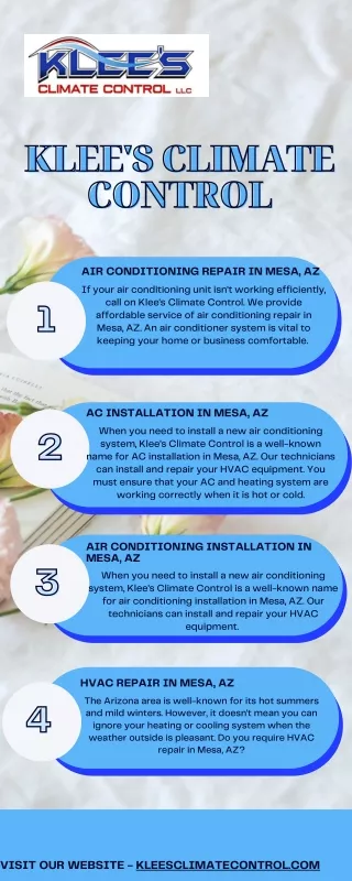 AC Installation in Mesa, AZ