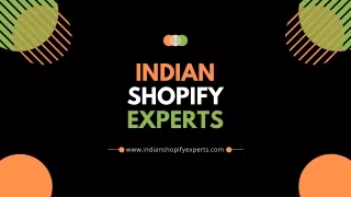 Best Shopify Agency in India - Indian Shopify Experts
