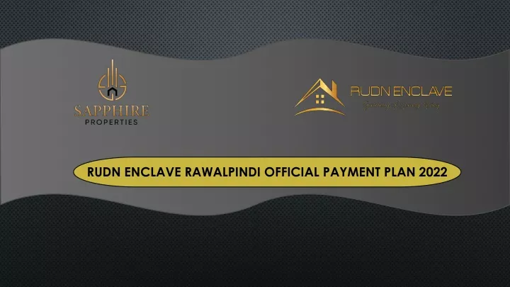 rudn enclave rawalpindi official payment plan 2022