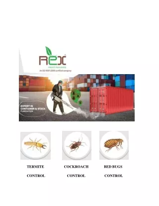 termite cockroach bed bugs