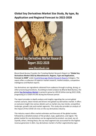 global soy derivatives market size study by type
