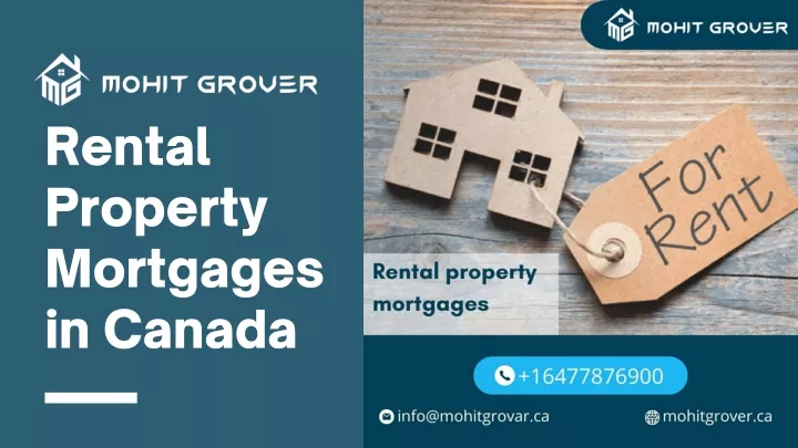 rental property mortgages in canada