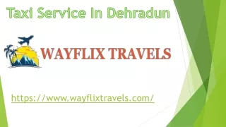 Taxi Service In Dehradun