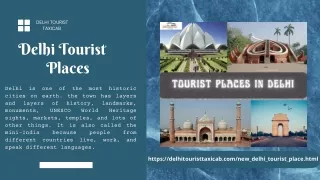 Top Tourist Places to Visit In New Delhi