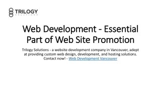 Website Development Company in Vancouver