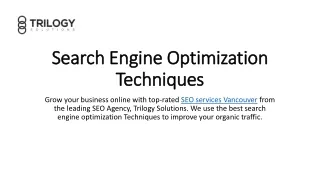 Vancouver SEO company