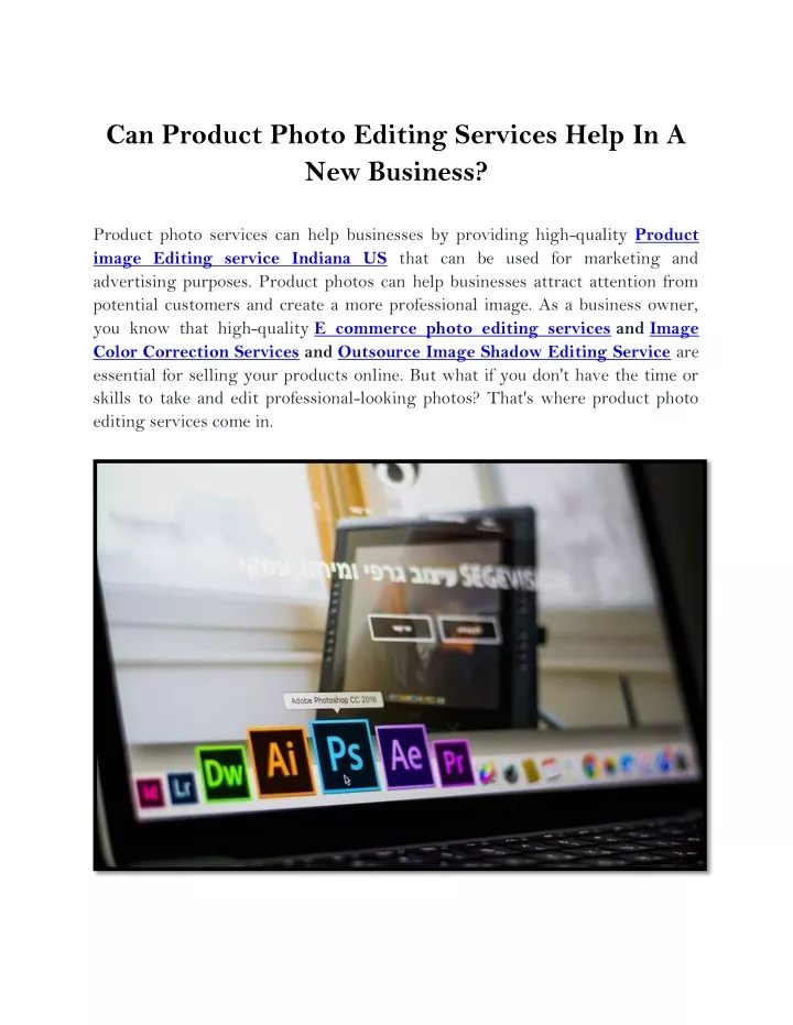 can product photo editing services help