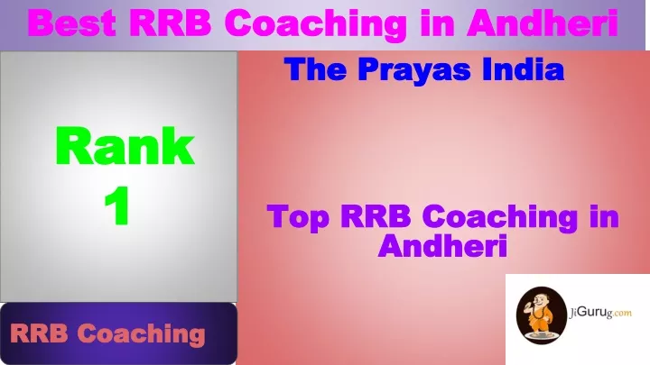 best rrb coaching in andheri