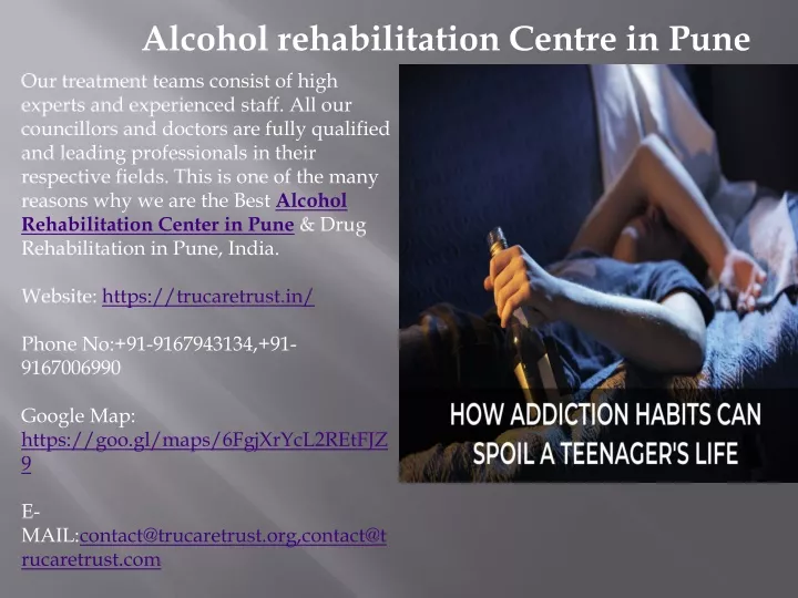 alcohol rehabilitation centre in pune