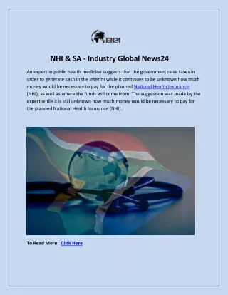 NHI & SA - Industry Global News24