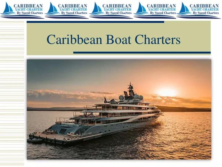 caribbean boat charters